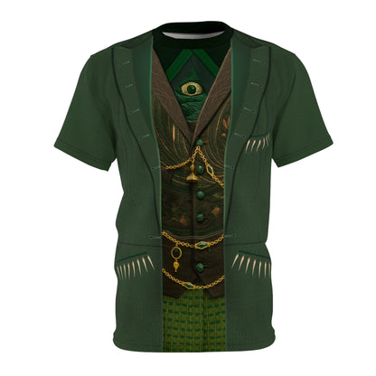 Oscar Diggs Shirt, Wicked Character Inspired Costume
