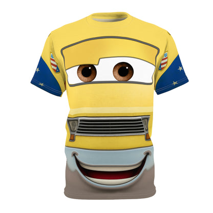 John Lassetire Cars Shirt, Cars 2 Character Costume