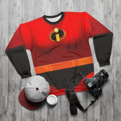 Mrs. Incredible Long Sleeve Shirt, The Incredibles Costume