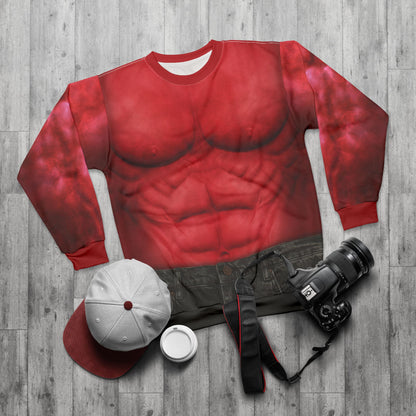 Red Hulk Long Sleeve Shirt, Captain America : Brave New World Costume