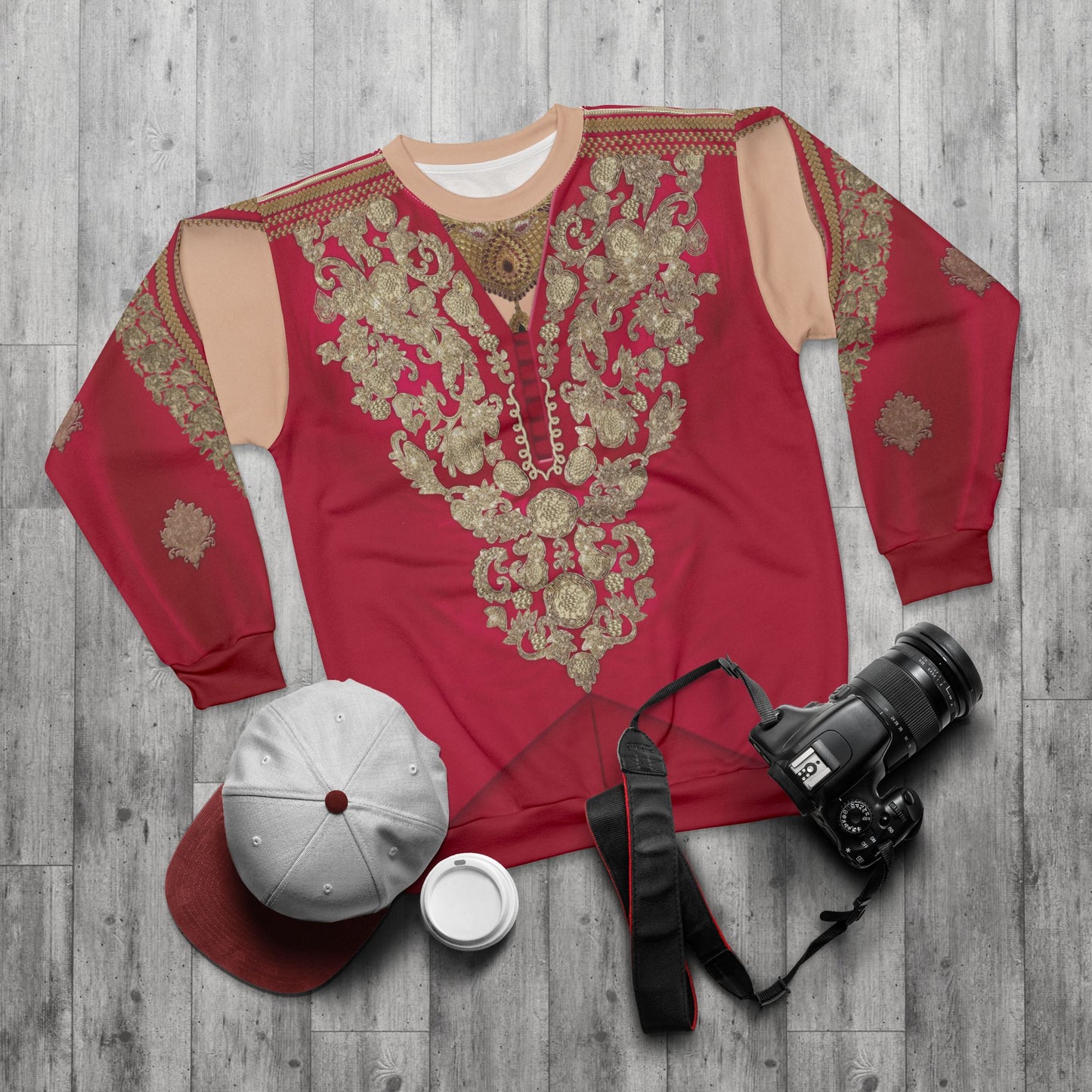 Adult Jasmine Long Sleeve Shirt, Descendants 4 The Rise of Red Costume