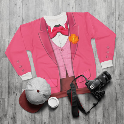 Mr.Big Pink Suit Long Sleeve Cosplay, Zootopia 2 Character Inspired Costume