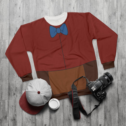 Bongo Long Sleeve Cosplay, Fun and Fancy Free Bongo Character Inspired Costume