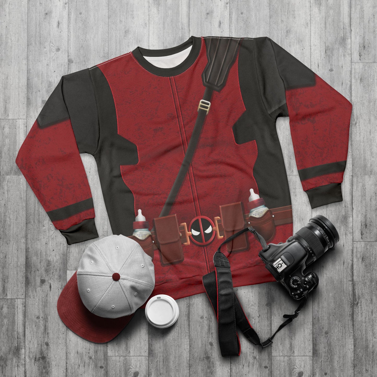 Babypool Long Sleeve Shirt, Deadpool & Wolverine Costume