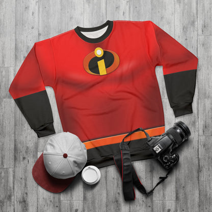 Mr. Incredible Long Sleeve Shirt, The Incredibles Costume