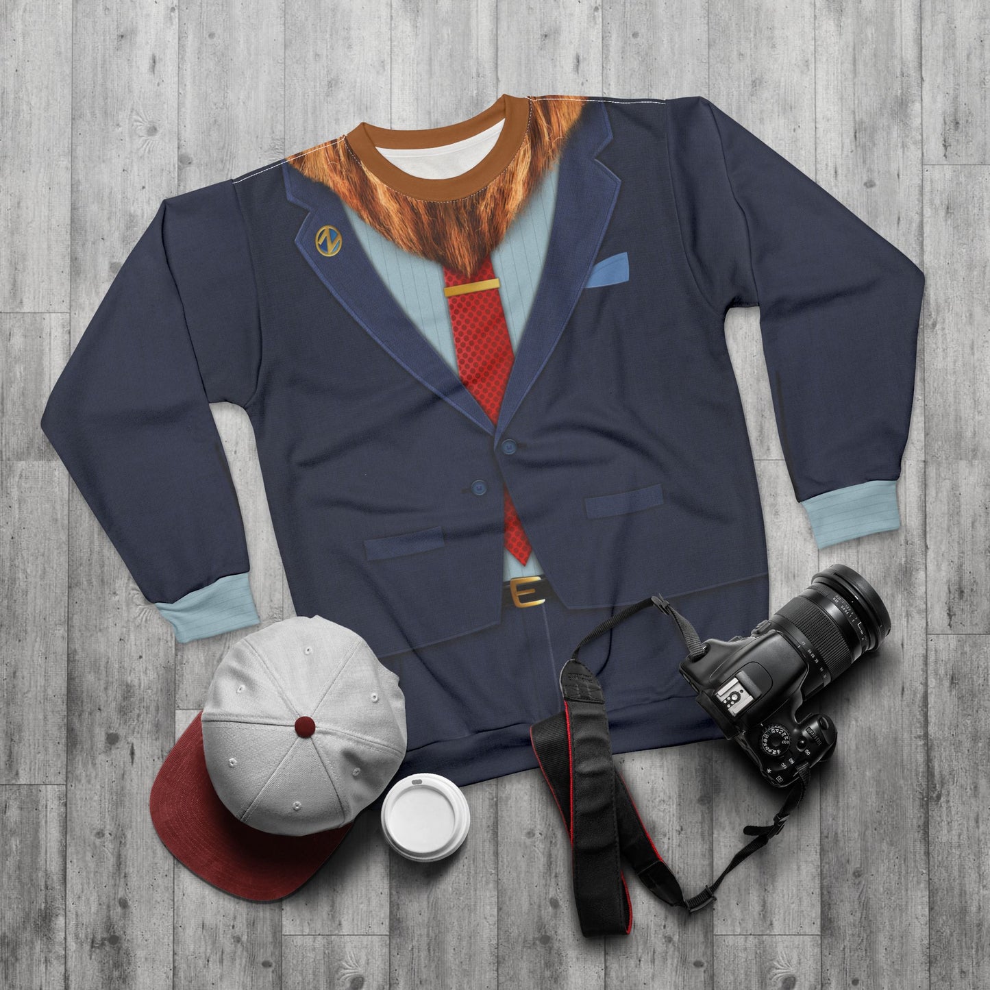 Mayor Lionheart Long Sleeve Cosplay, Zootopia Character Inspired Costume