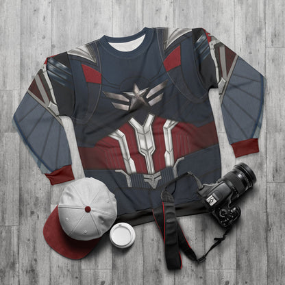 Captain America Long Sleeve Shirt, Captain America : Brave New World Costume