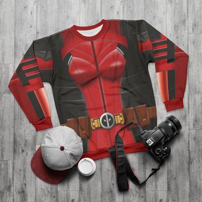 Lady Deadpool Long Sleeve Shirt, Deadpool & Wolverine Costume