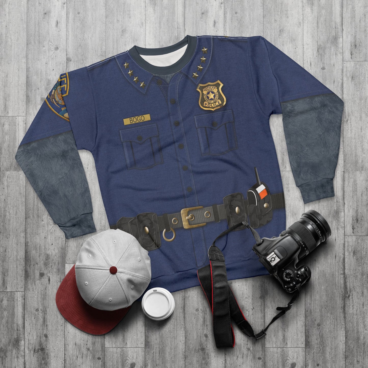 Chief Bogo Long Sleeve Cosplay, Zootopia Character Inspired Costume