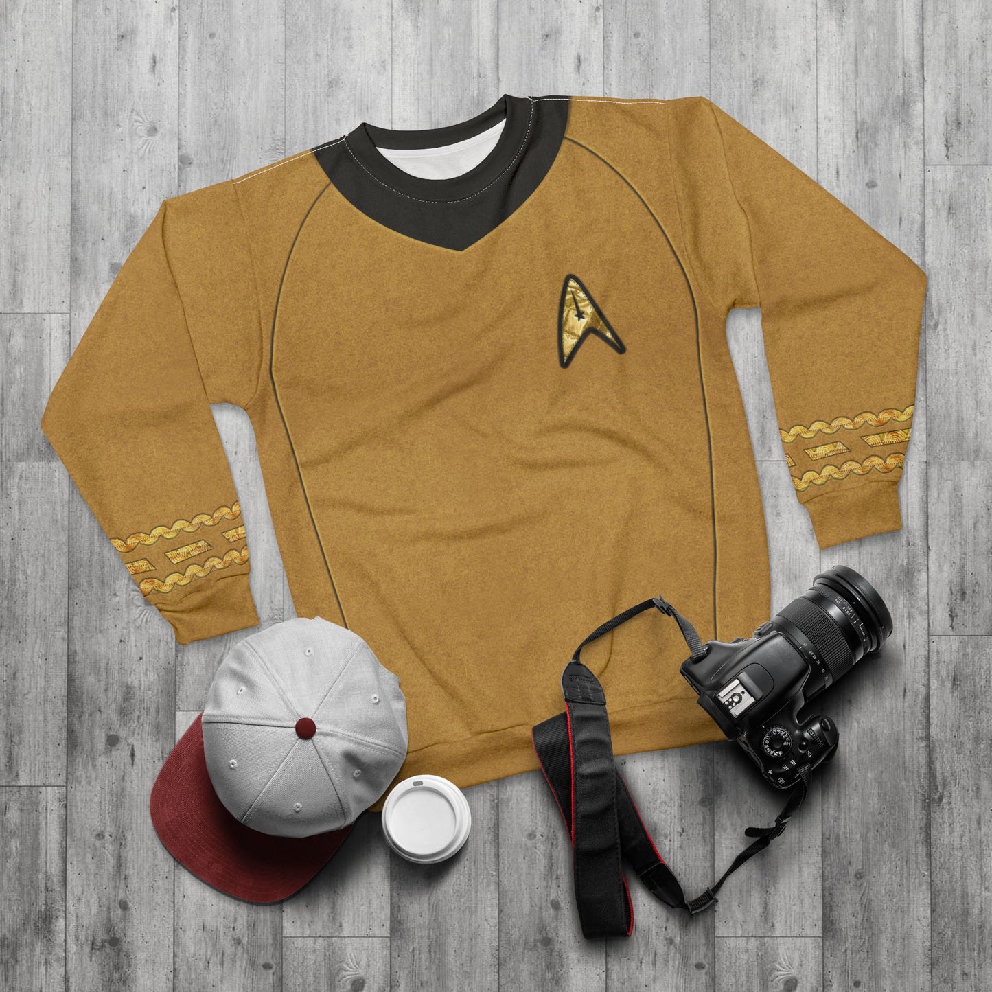 Commanding Officer Uniform Long Sleeve Shirt, Starfleet Costume