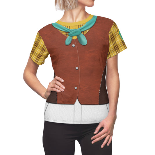 Min Cassidy Women's Shirt, Dino Ranch Costume