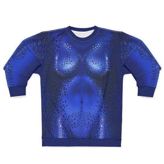 Mystique Long Sleeve Shirt, X-Men Costume