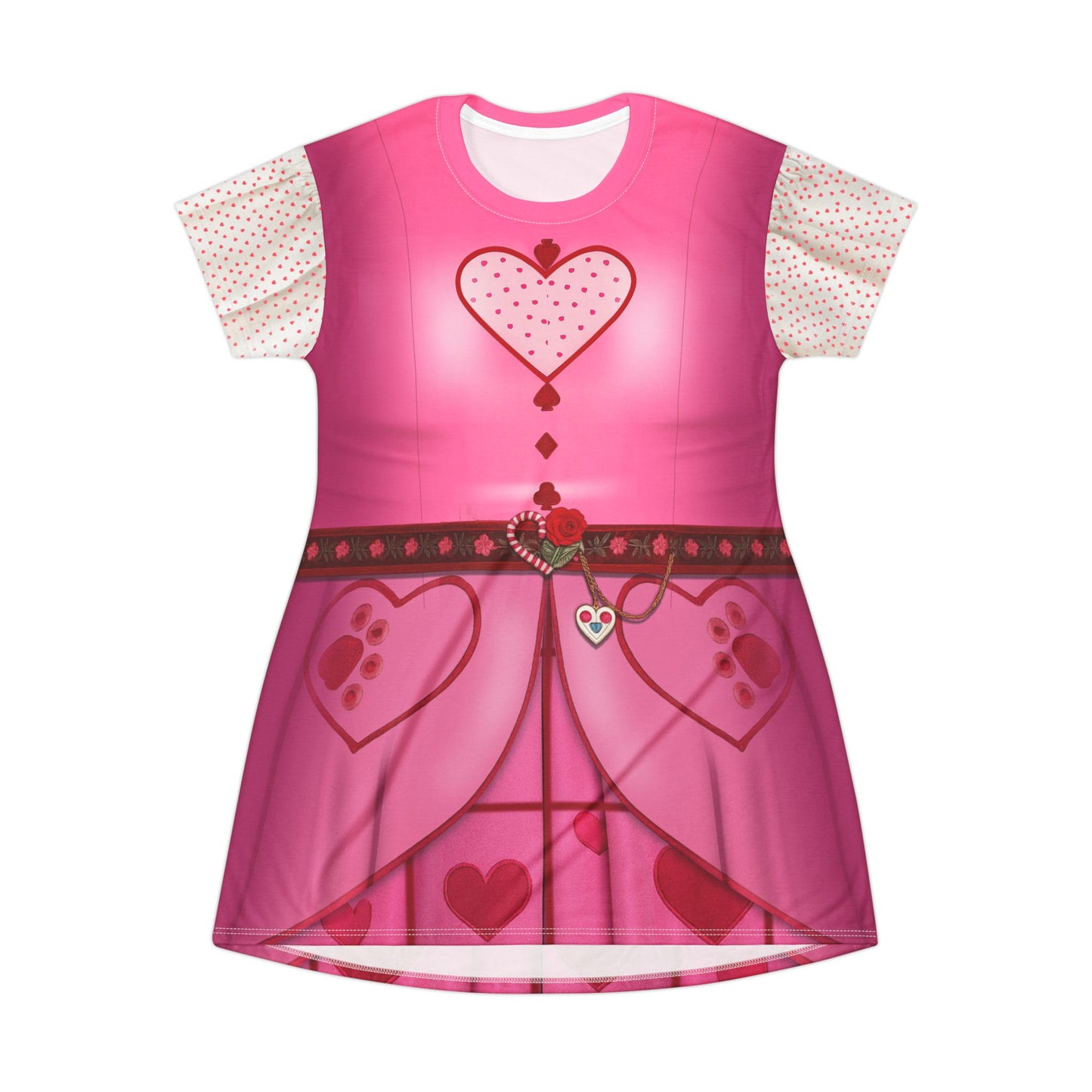 Bridget Short Sleeve Dress, Descendants Shuffle of Love Costume
