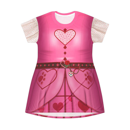 Bridget Short Sleeve Dress, Descendants Shuffle of Love Costume
