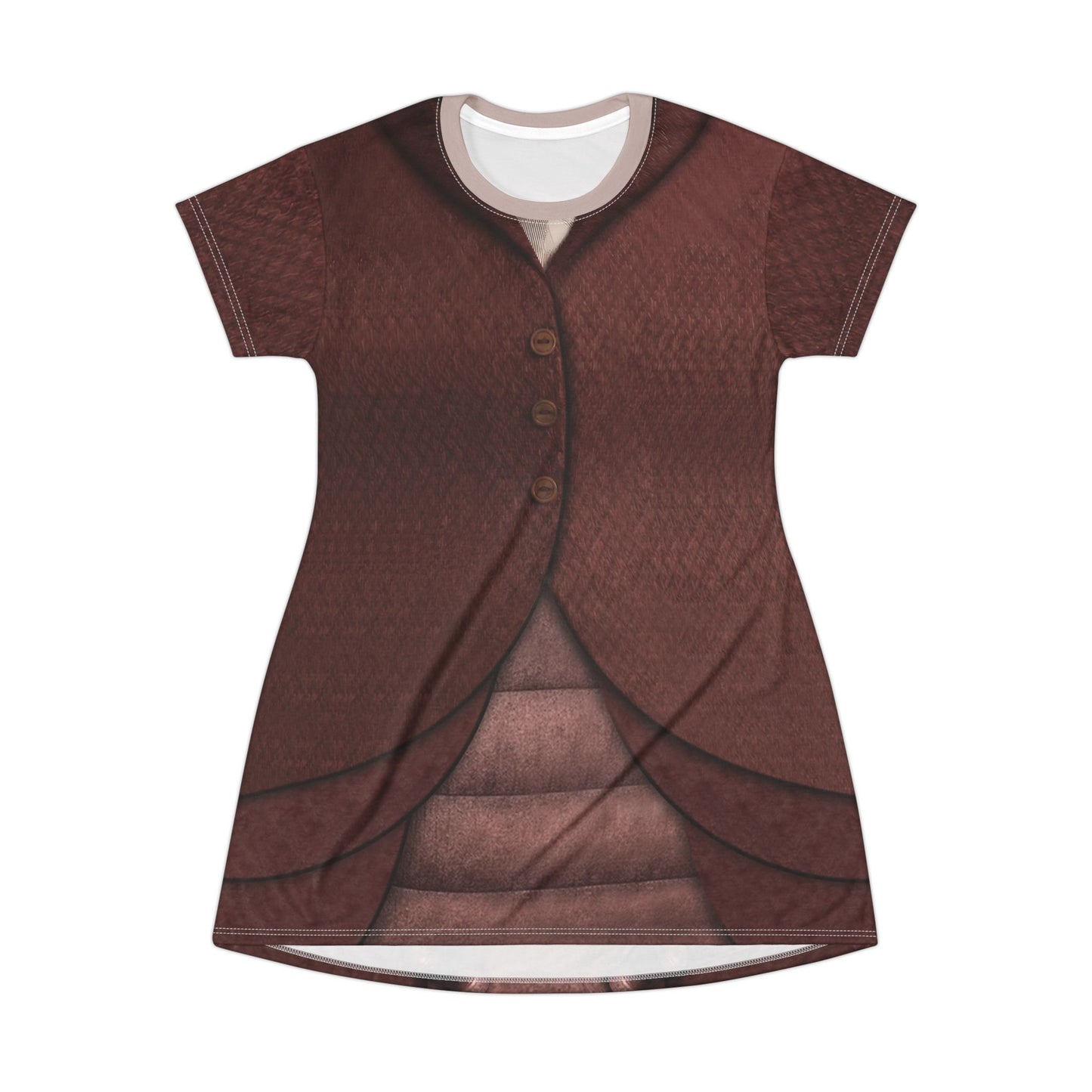 Dean Hardscrabble Short Sleeve Dress, Monsters University Character Inspired Costume