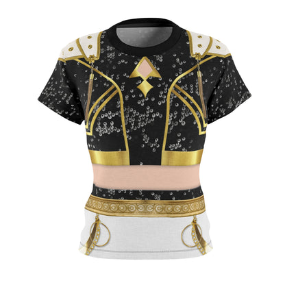 Golden Black K-Pop Women's Shirt, Kpop IdoI Girl Group Inspired Cosplay Costume