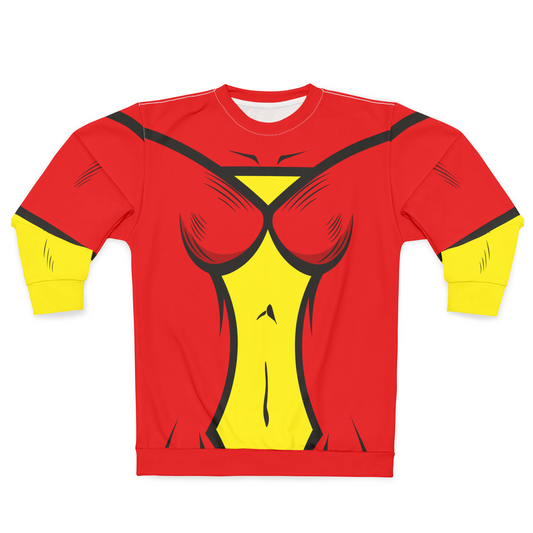 Jessica Drew Long Sleeve Shirt, Original Spider-Woman Costume