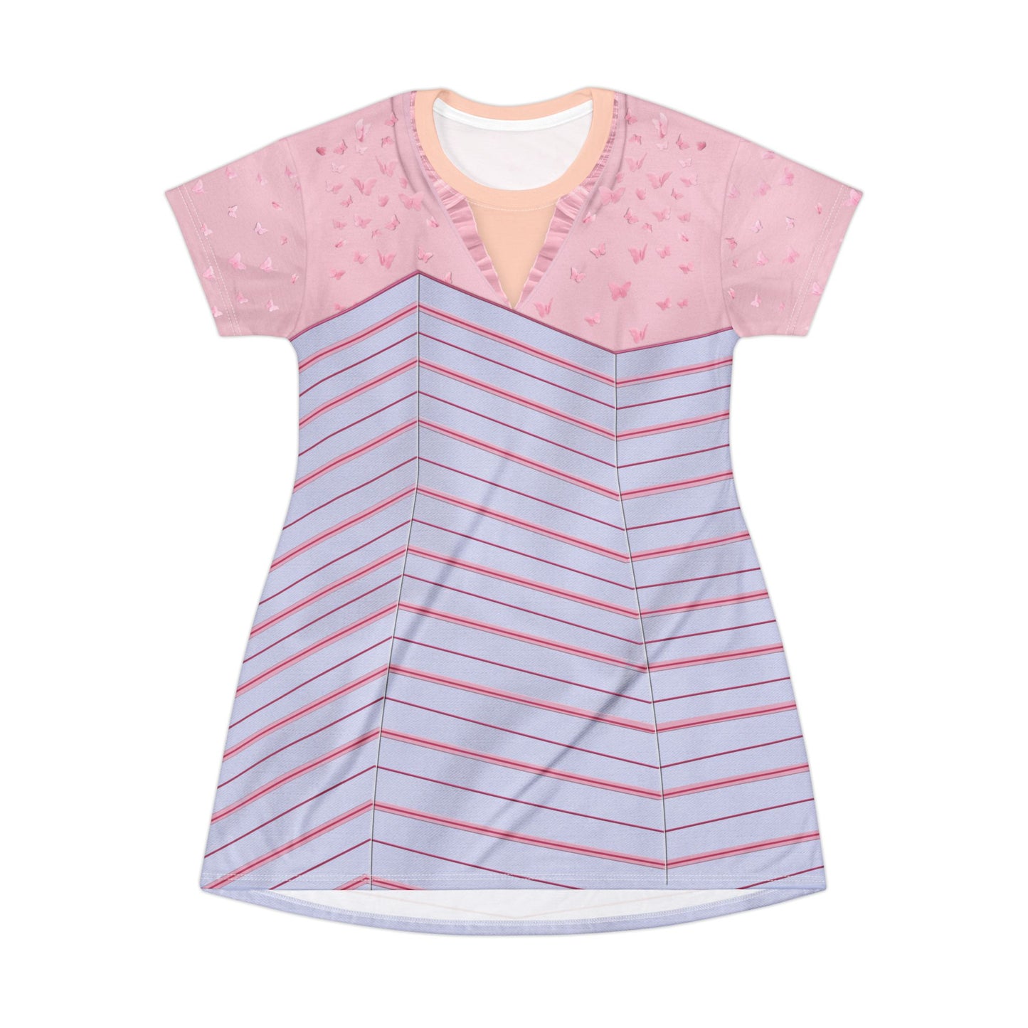 Glinda Short Sleeve Dress, Wicked Character Inspired Costume