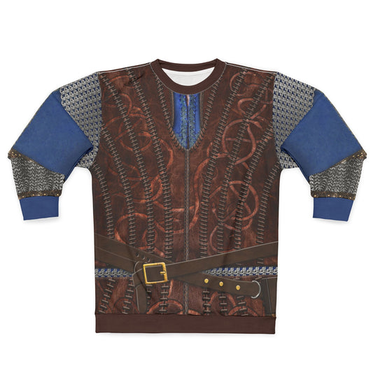 Viking Ver.2 Long Sleeve Shirt, Medieval Chainmail Armor Costume