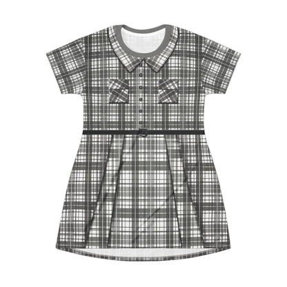 Retro Agatha Harkness Short Sleeve Dress, Agatha All Along Series Costume