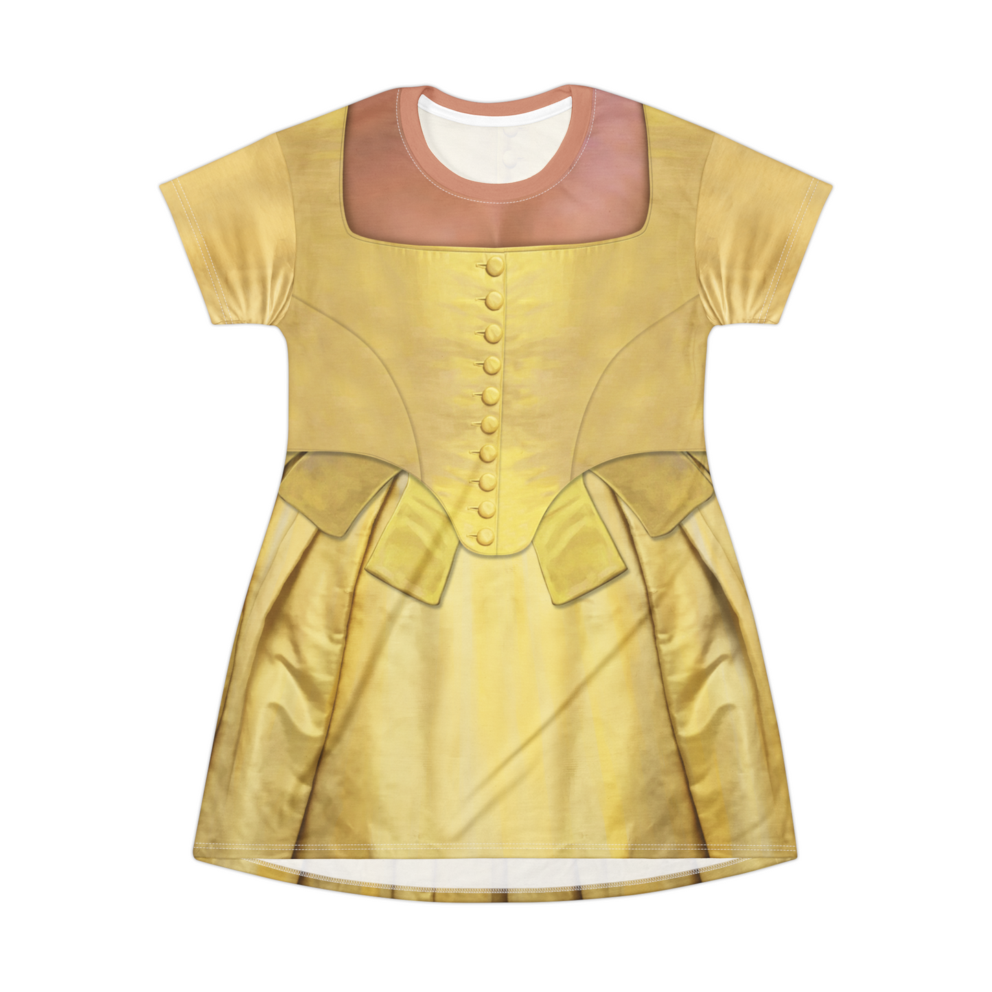 Peggy Schuyler Short Sleeve Dress, Hamilton Musical Costume