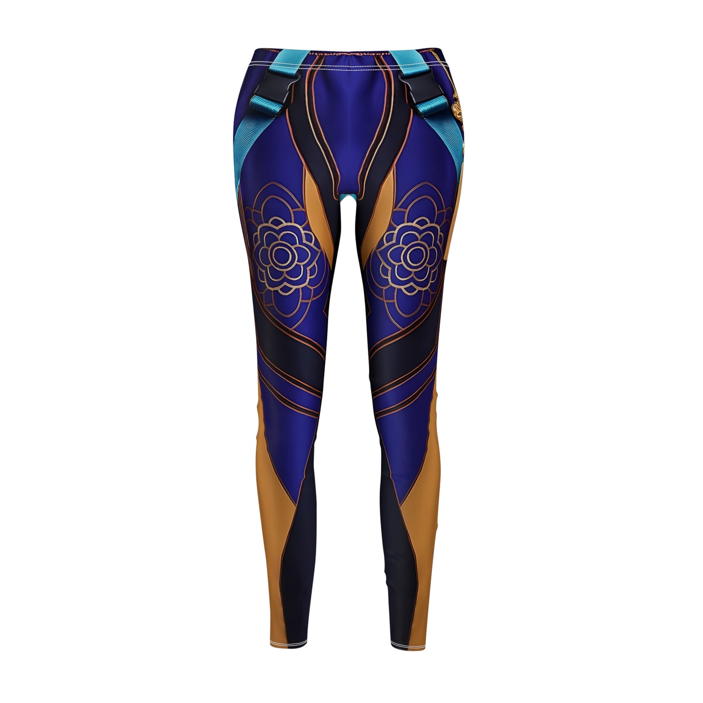 Kpop Blue Style Leggings, IdoI Girls Group Cosplay Costume