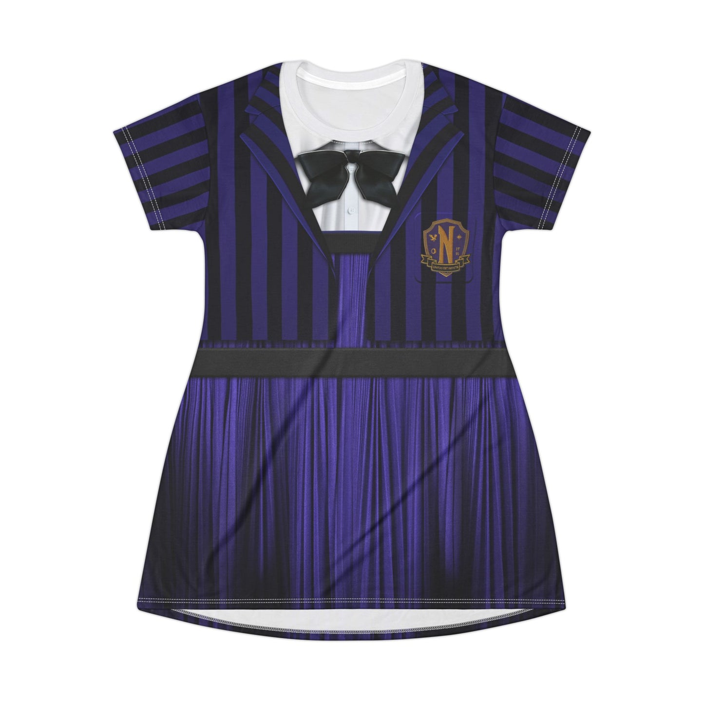 Enid Werewolf Short Sleeve Dress, Halloween Comedy Movies Costume