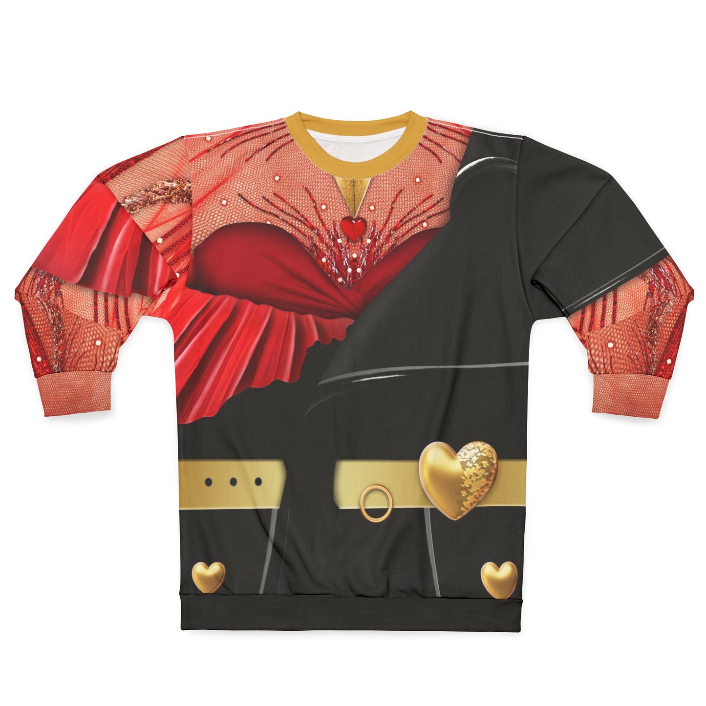 Queen of Hearts Descendants Long Sleeve Shirt, Descendants 4 The Rise of Red Costume