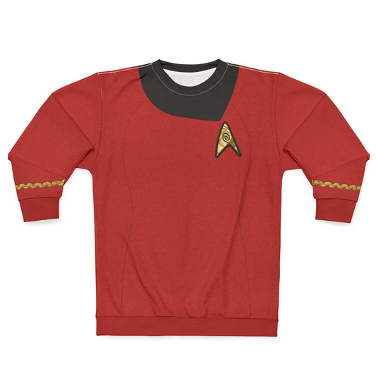 Starfleet Officer Uhura Long Sleeve Shirt, Starships Costume