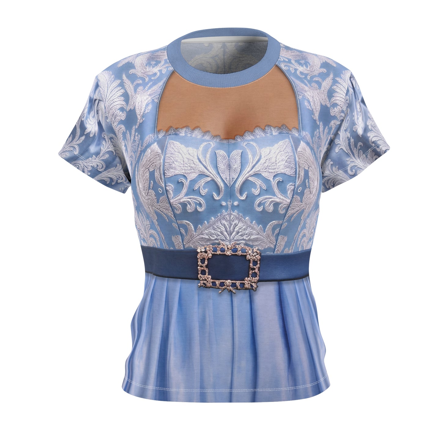 Queen Cinderella's Blue Women's Shirt, Descendants 5, Wicked Wonderland Costume, Disney Musical Fantasy, Disney Costume Cosplay
