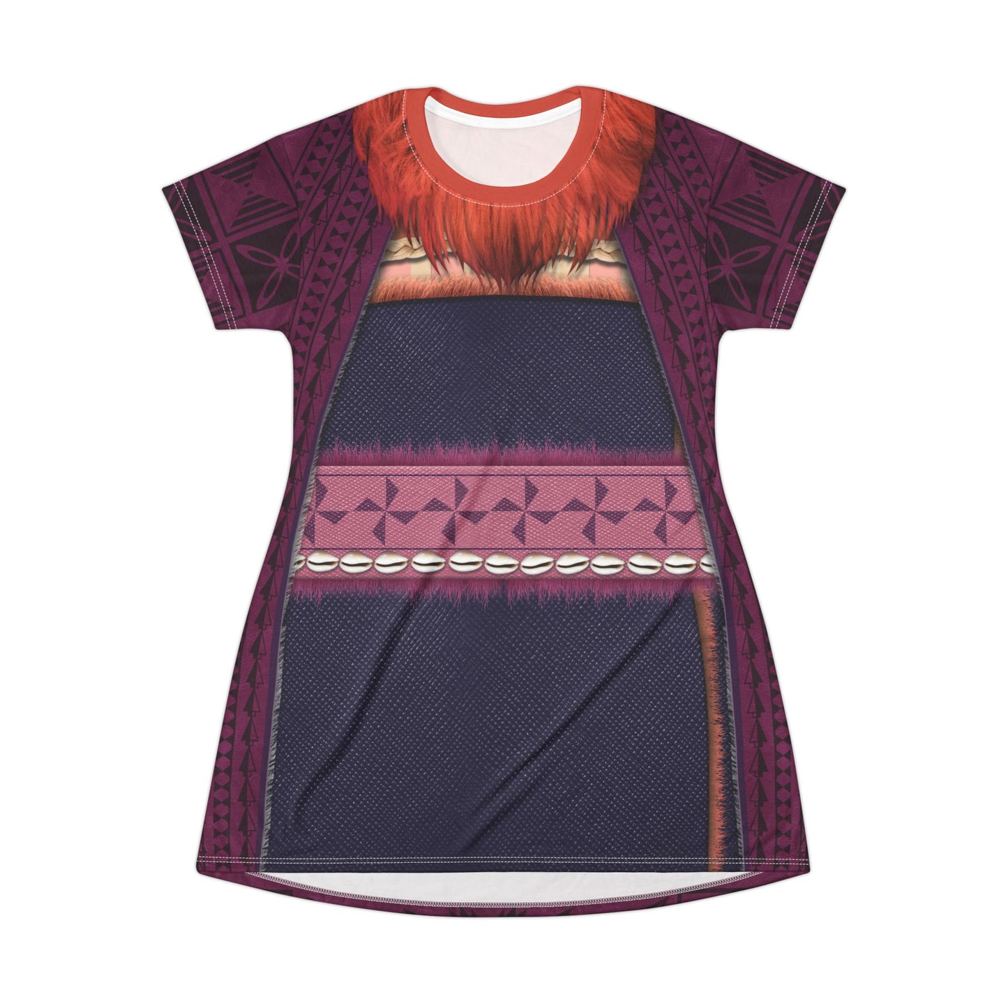 Matangi Short Sleeve Dress, Moana 2 Costume