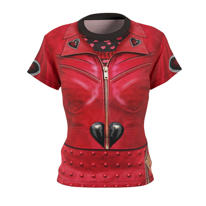 Red Jacket Women's Shirt, Descendants 5 Wicked Wonderland Costume