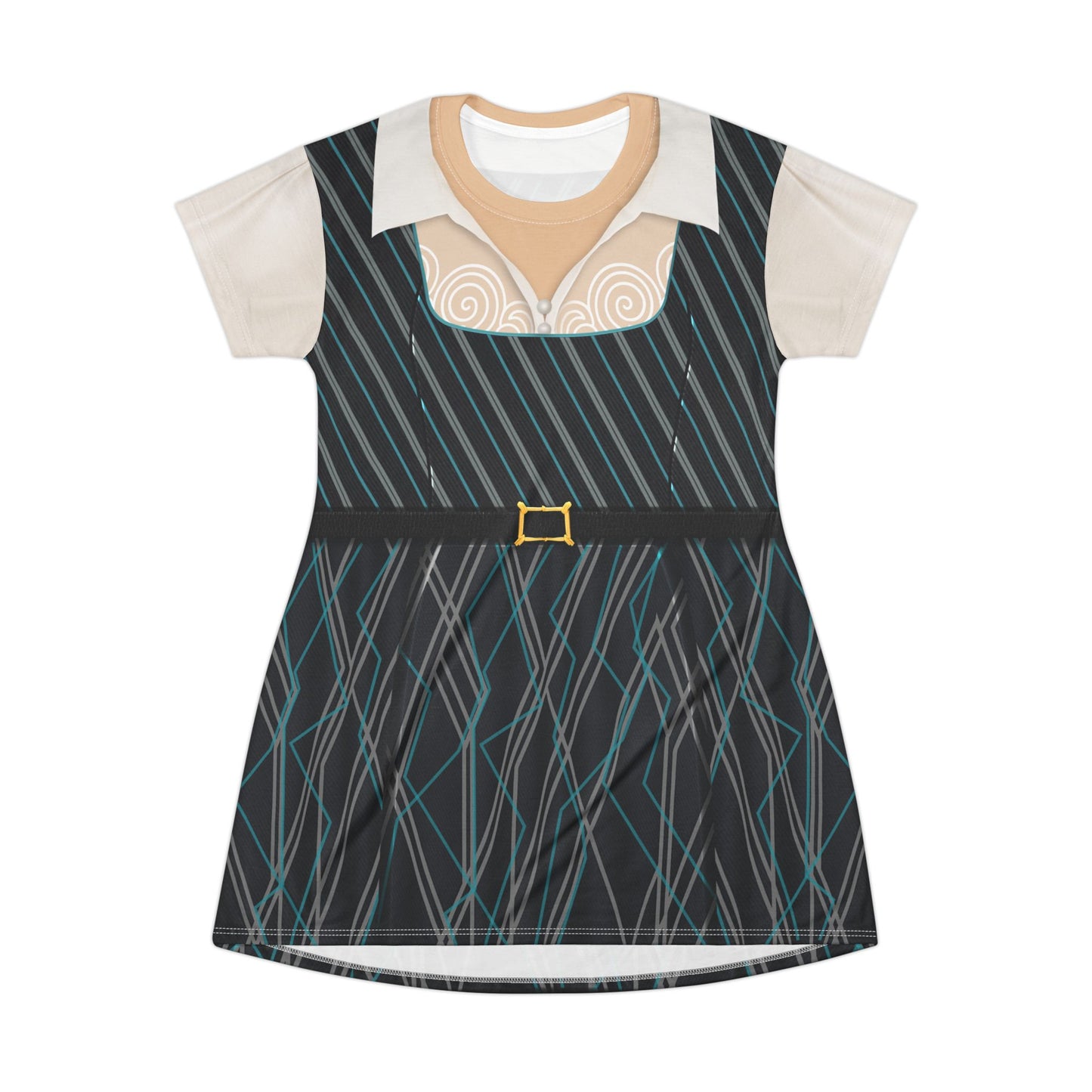 Nessarose Short Sleeve Dress, Wicked Character Inspired Costume