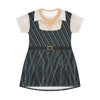 Nessarose Short Sleeve Dress, Wicked Character Inspired Costume
