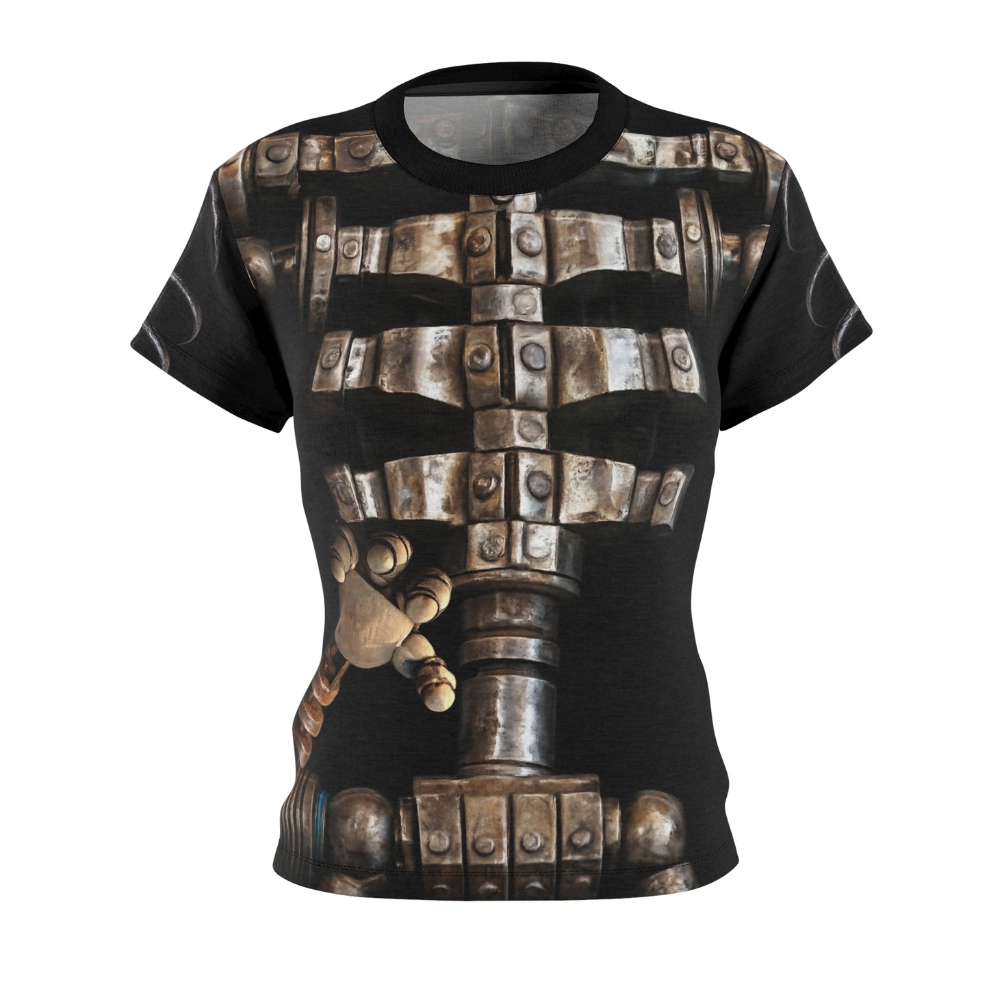Animatronic Skeleton Women's Shirt, FNAF Character Inspired Costume