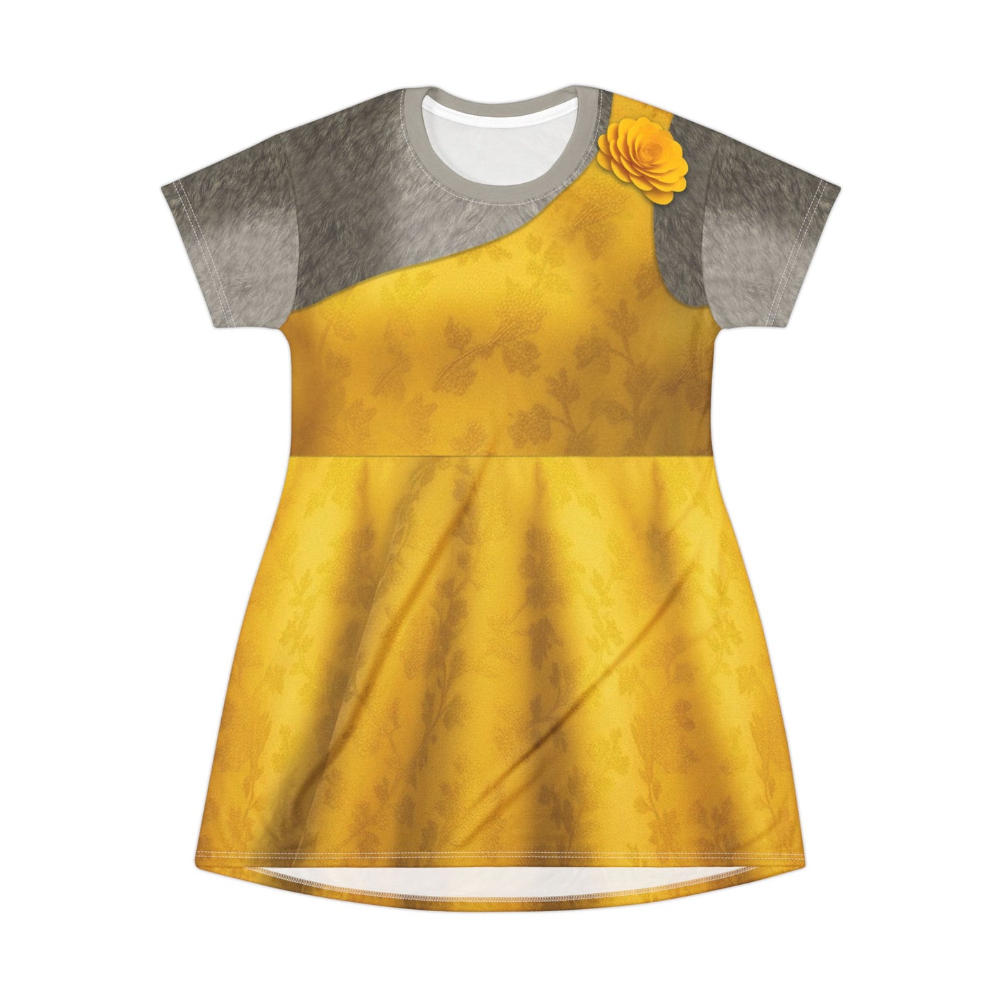 Judy Hopps Yellow Short Sleeve Dress, Zootopia 2 Character Inspired Costume