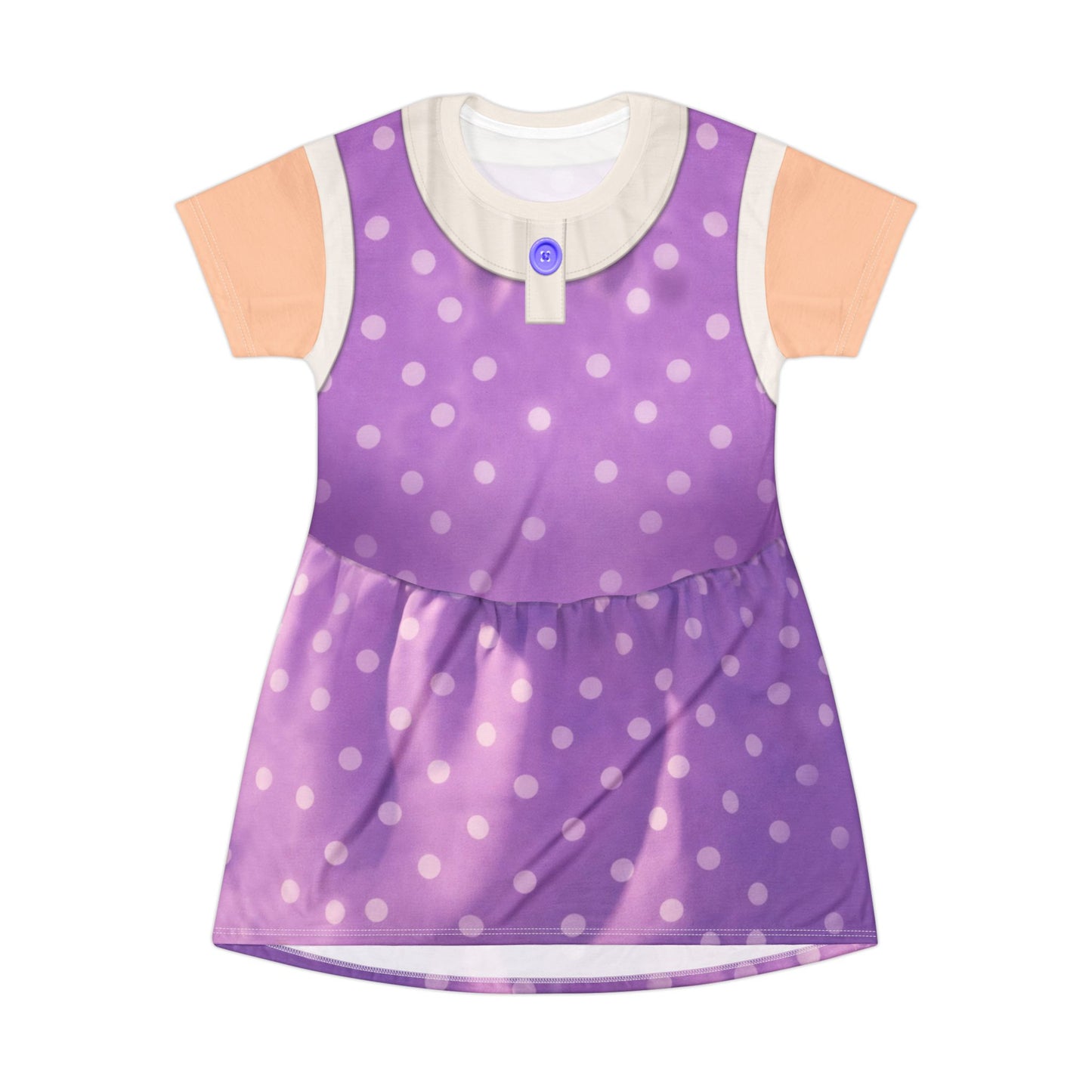 Harmony Pink Polka Dots Short Sleeve Dress, Toy Story Costume