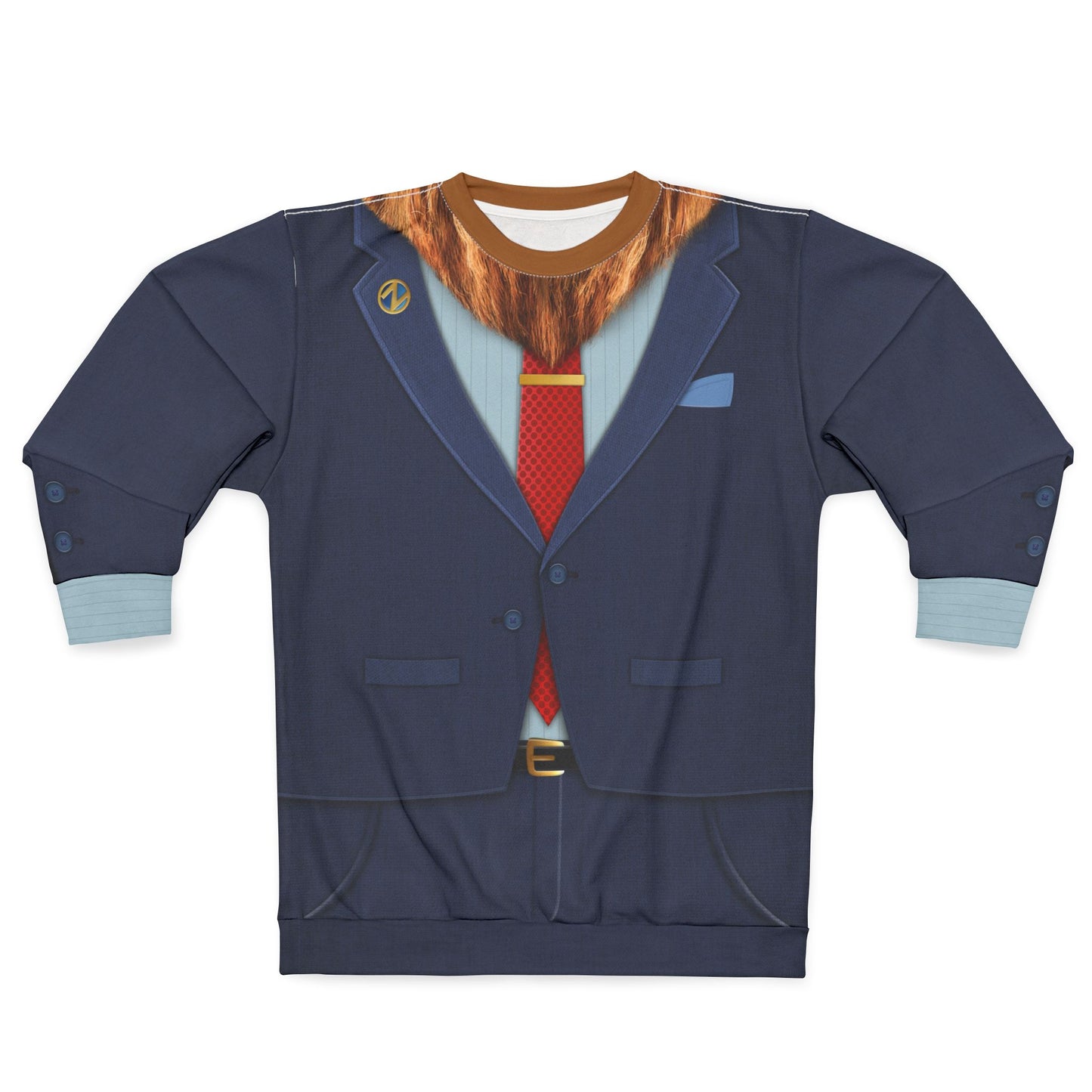 Mayor Lionheart Long Sleeve Cosplay, Zootopia Character Inspired Costume