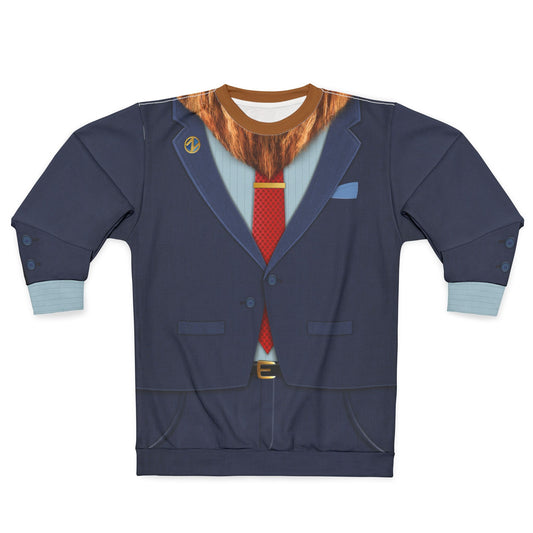 Mayor Lionheart Long Sleeve Cosplay, Zootopia Character Inspired Costume