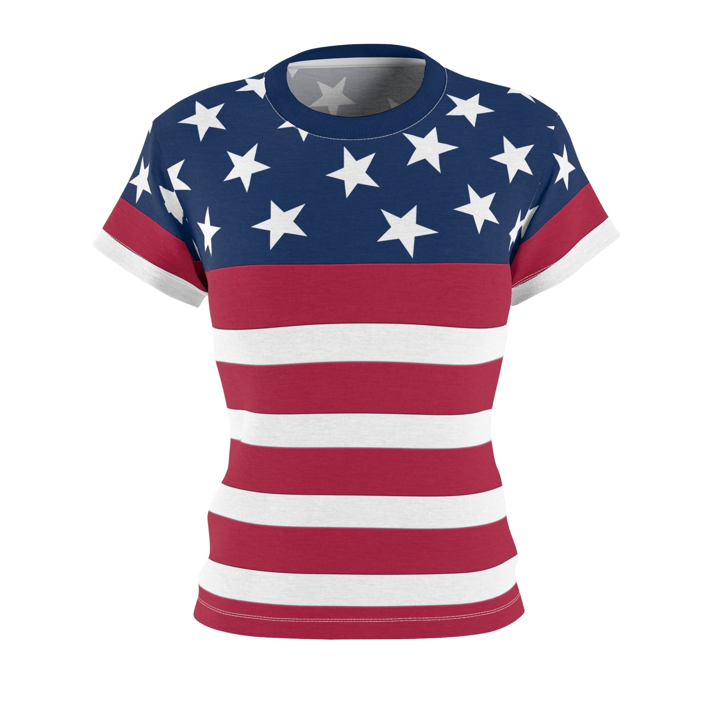 USA Soccer 2026 Fan Women's Shirt, Retro American Flag Costume