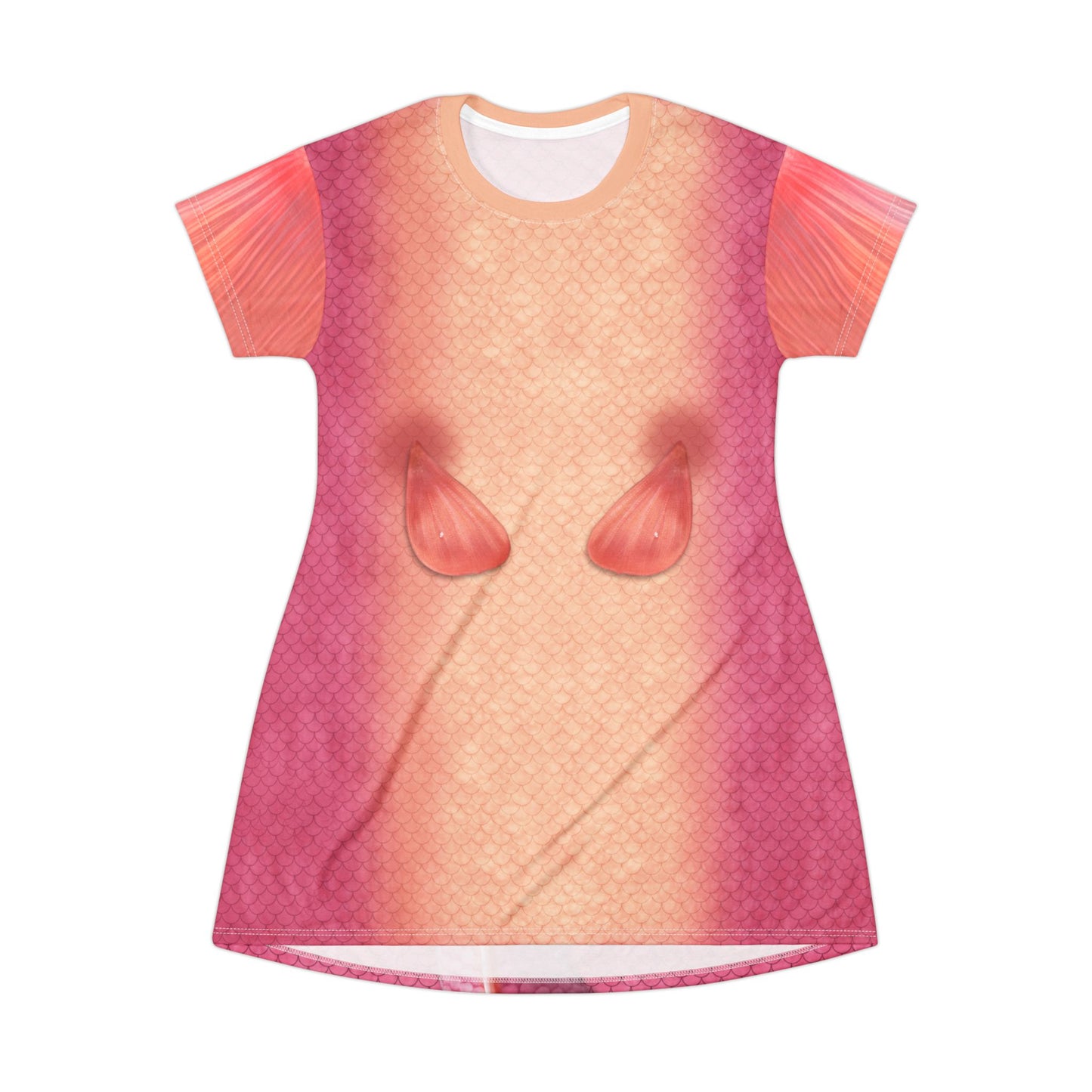 Fish Queen Short Sleeve Dress, Hoppers Character Inspired Costume