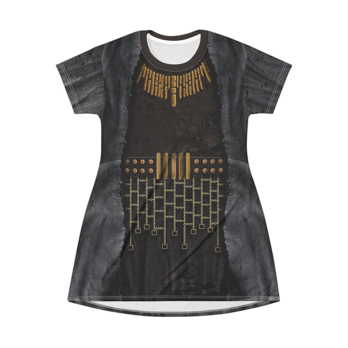 Malgosha Short Sleeve Dress, Movie Games Character Inspired Costume