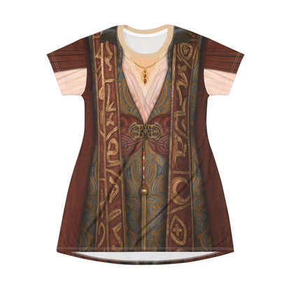 Madame Morrible Short Sleeve Dress, Wicked Character Inspired Costume