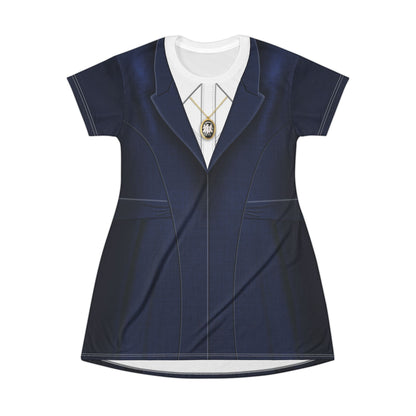 Agatha Harkness Short Sleeve Dress, Agatha All Along Series Costume