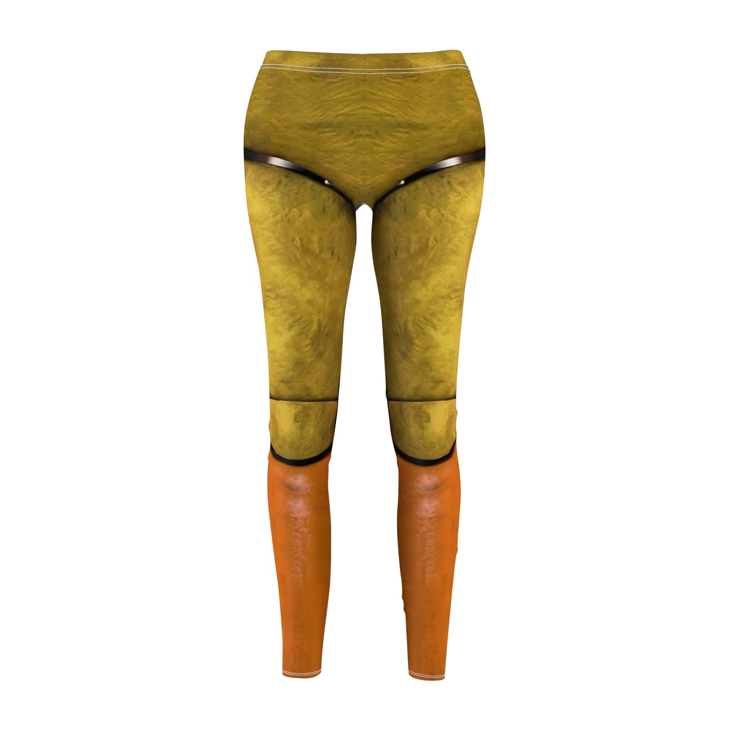 Yellow Animatronic Chicken Legging, FNAF Character Inspired Costume