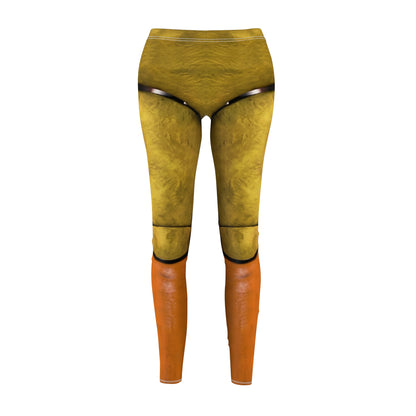 Yellow Animatronic Chicken Legging, FNAF Character Inspired Costume