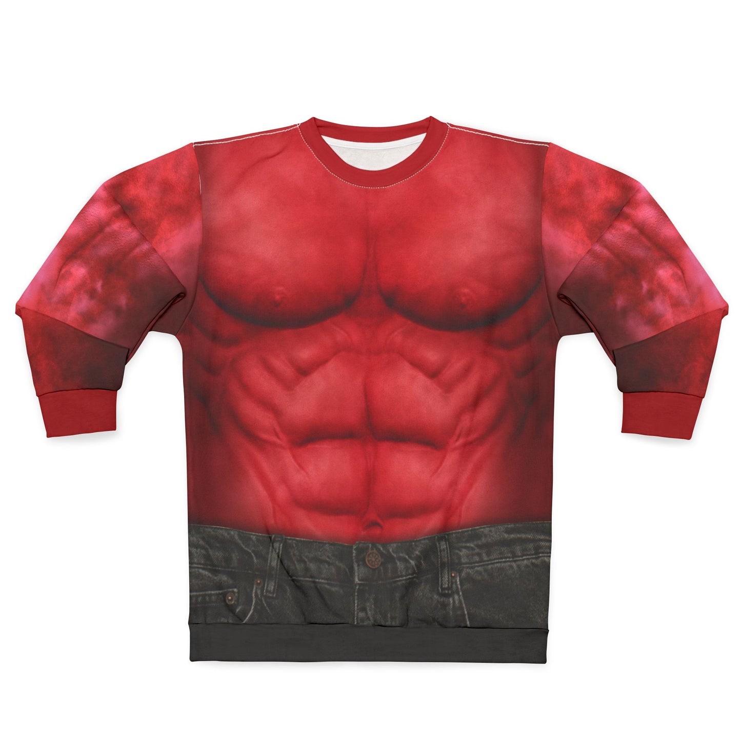 Red Hulk Long Sleeve Shirt, Captain America : Brave New World Costume