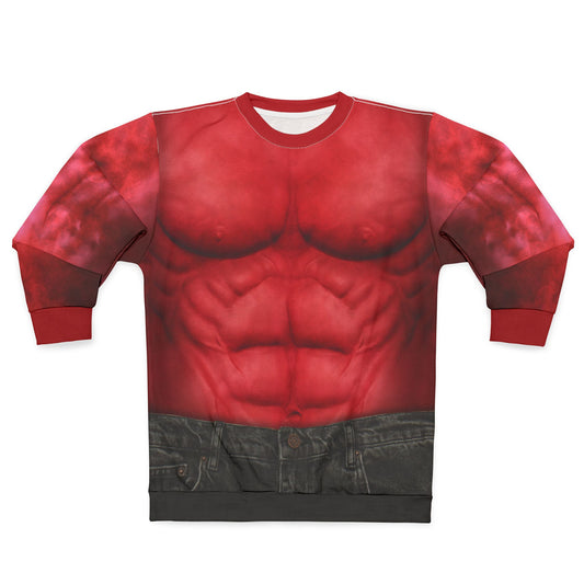 Red Hulk Long Sleeve Shirt, Captain America : Brave New World Costume