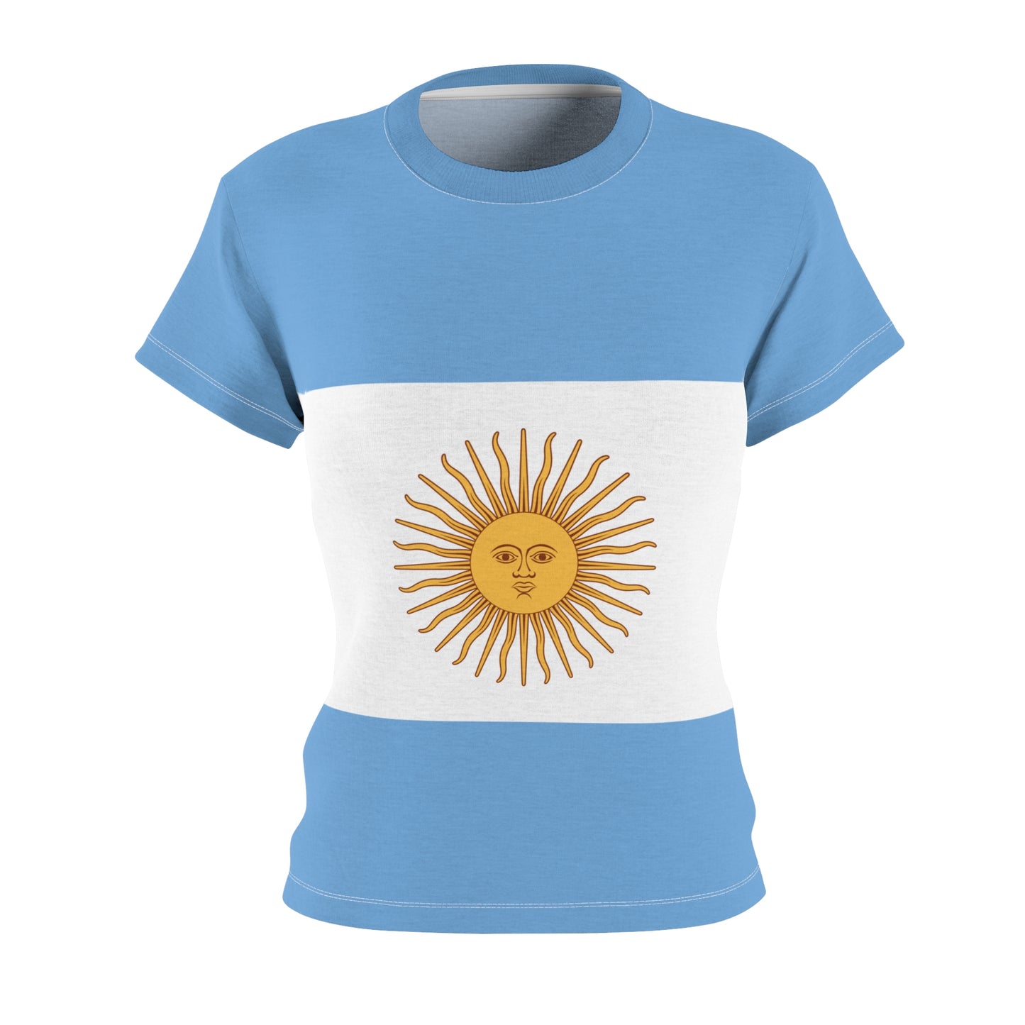 Argentina Soccer 2026 Fan Women's Shirt, Retro Argentina Flag Costume