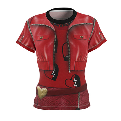 Red Jacket Women's Shirt, Descendants 4 The Rise Of Red Costume